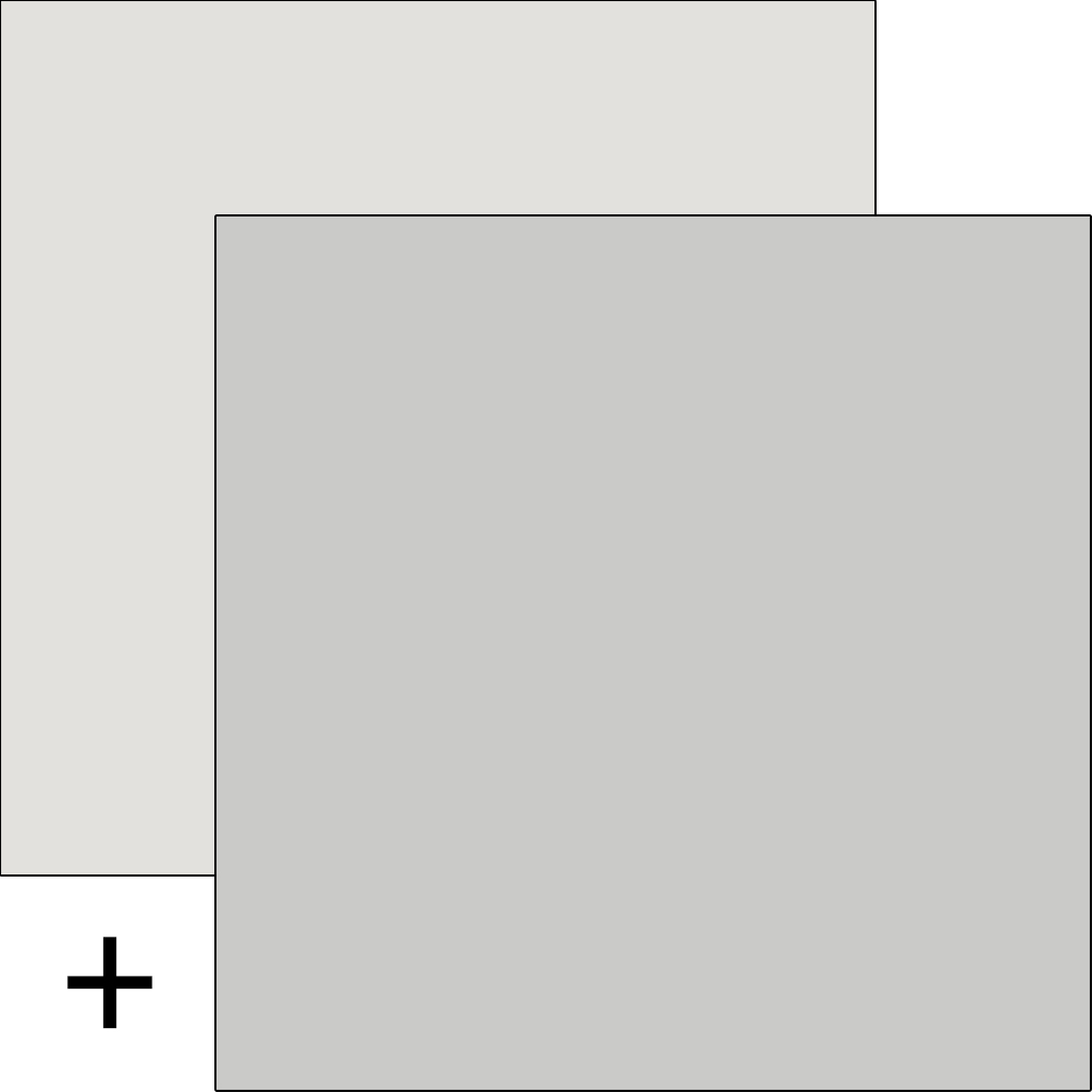 Jasnoszary lakier (fronty) + Biały mat (ramka)